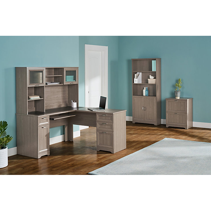 magellan managers desk grey