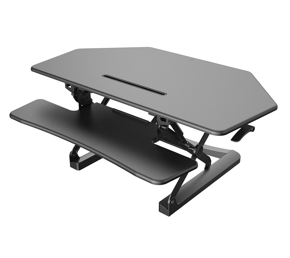potlood scherp een keer FlexiSpot Outlet Height-Adjustable Standing Desk Riser With Removable –  Office Furniture 4 Sale