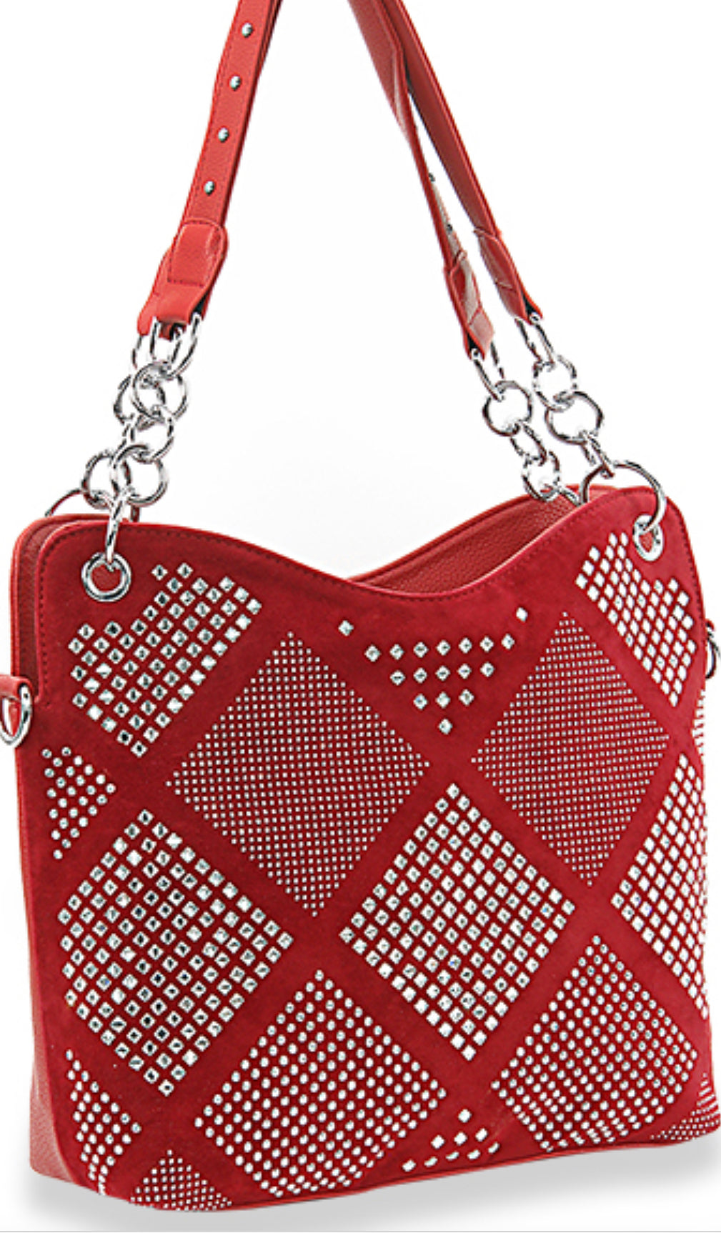 red diamond purse