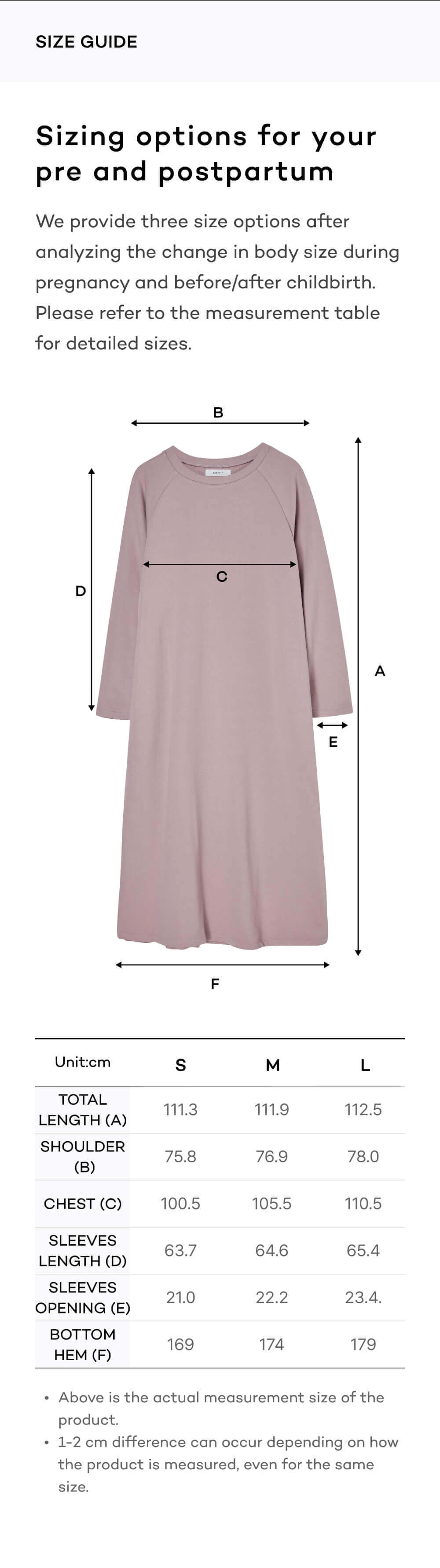 Fleece-Lined Flare Sweatshirt Nursing Dress