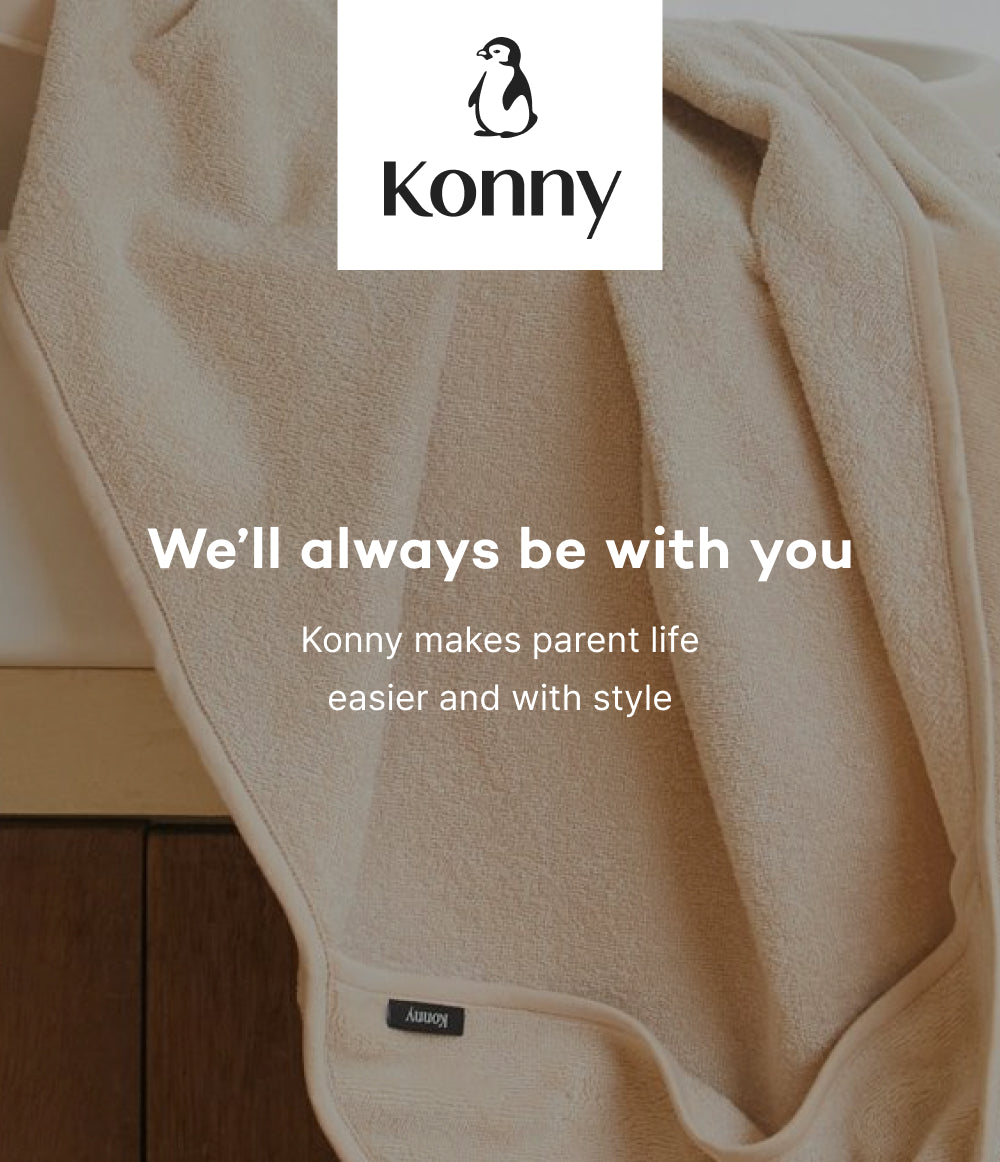 Konny Baby Poncho Hooded Towel