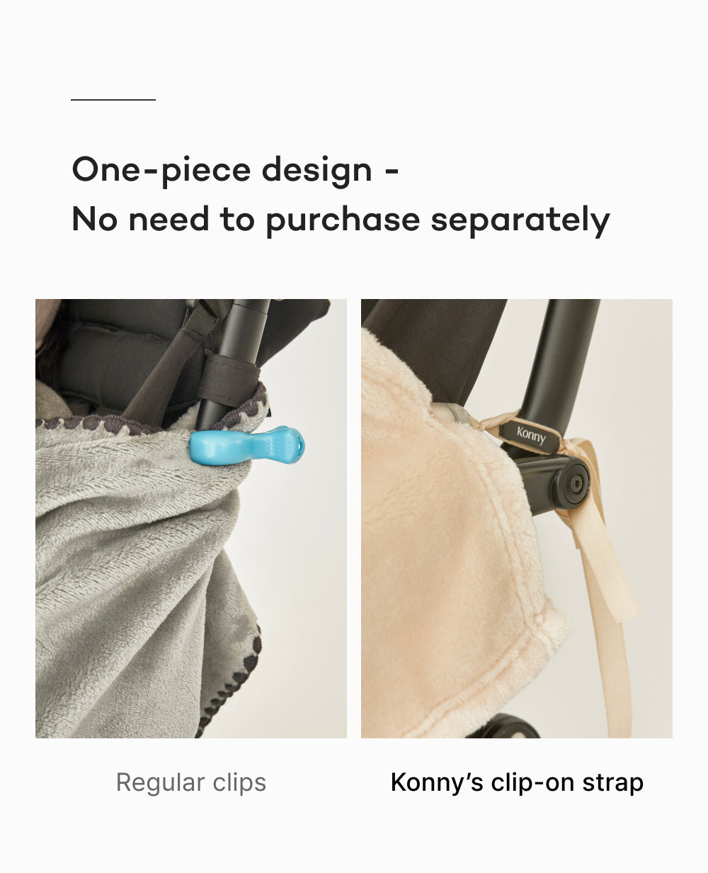 Konny Baby Fleece Stroller Blanket