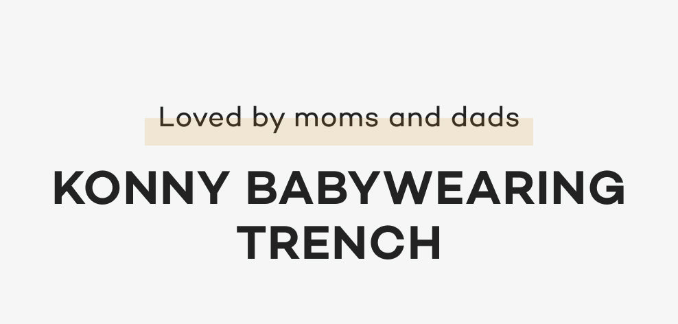 Konny Babywearing Trench