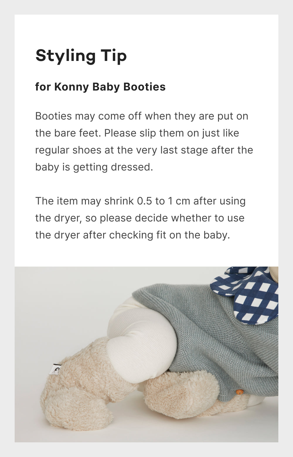 Konny Baby Booties