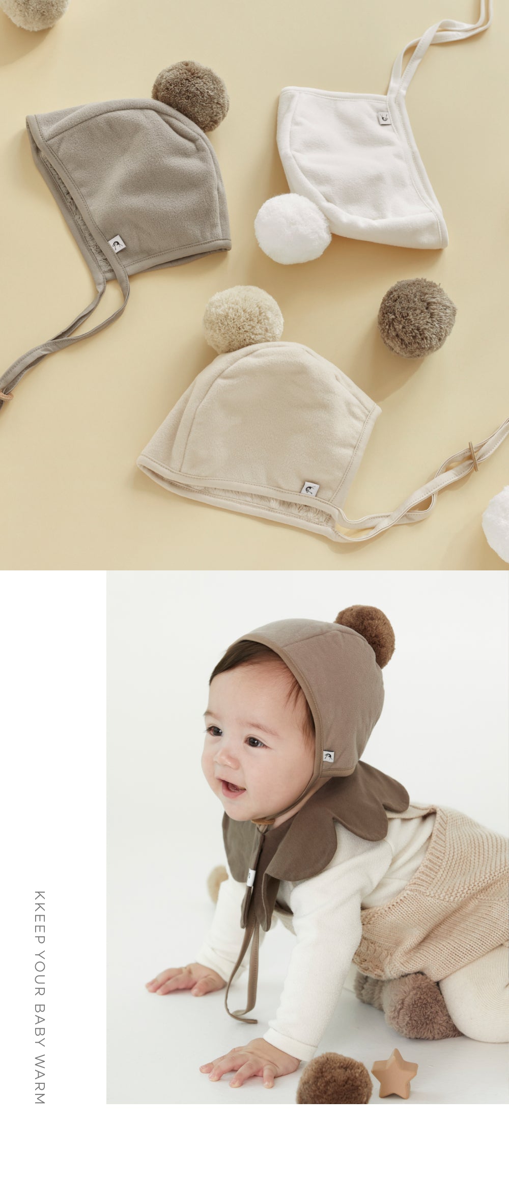 Konny Baby Winter Bonnet