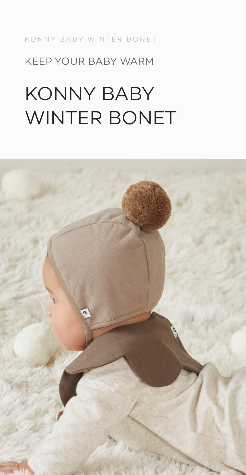 Konny Baby Winter Bonnet