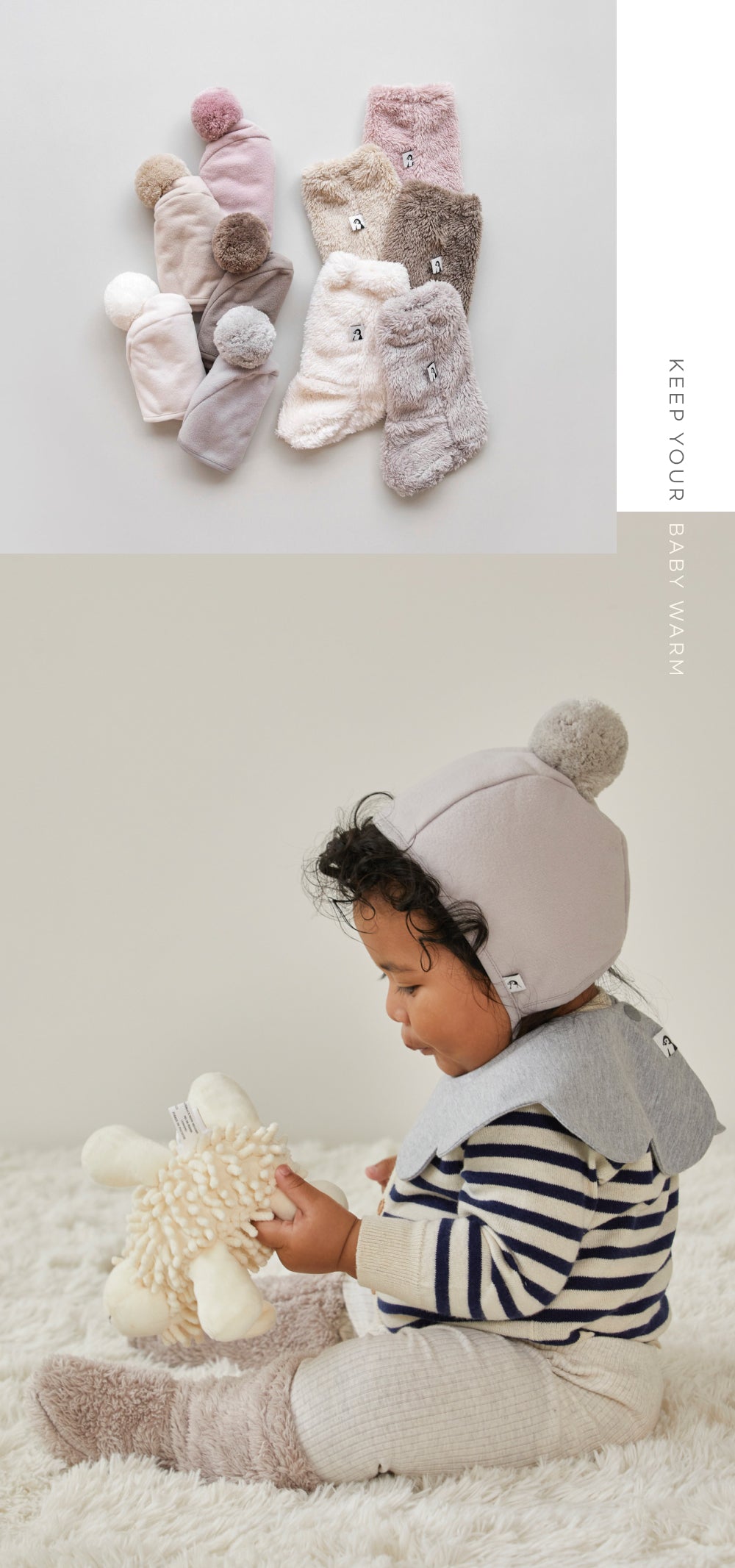 Konny Baby Winter Bonnet