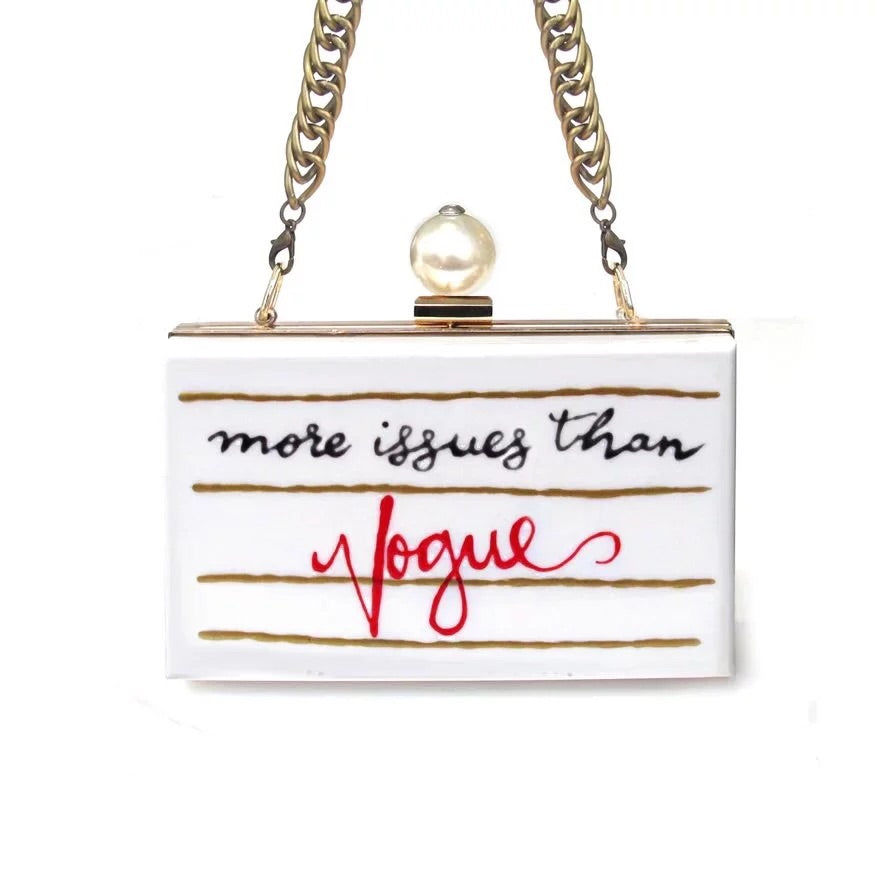 vogue clutch bag