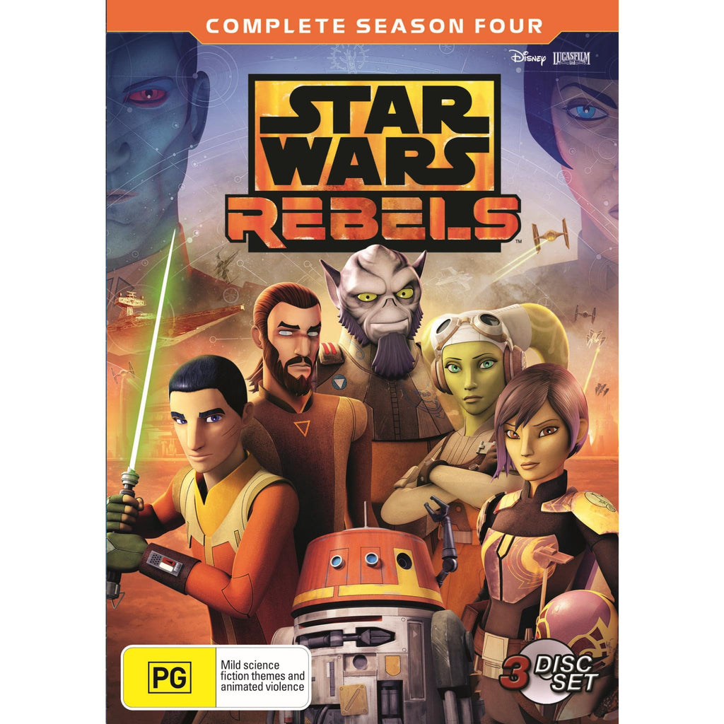 STAR WARS REBELS TEMP 4 CAP 9 - 11 | Pasfox