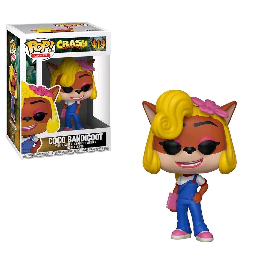 crash bandicoot pop figure