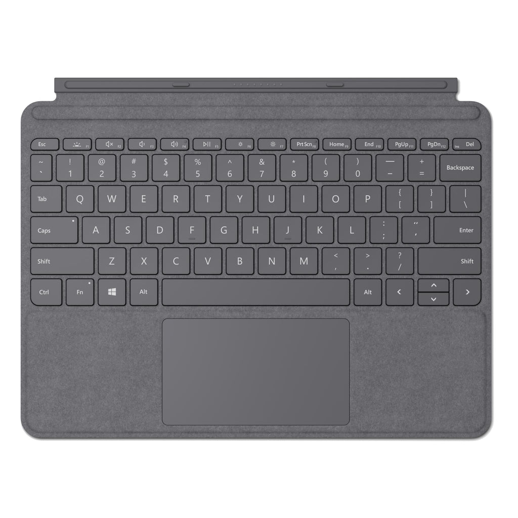 surface pro signature type cover light charcoal