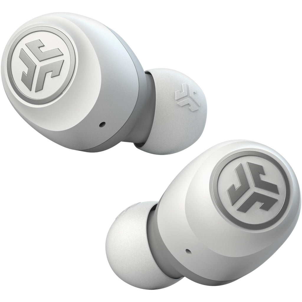 white jlab earbuds