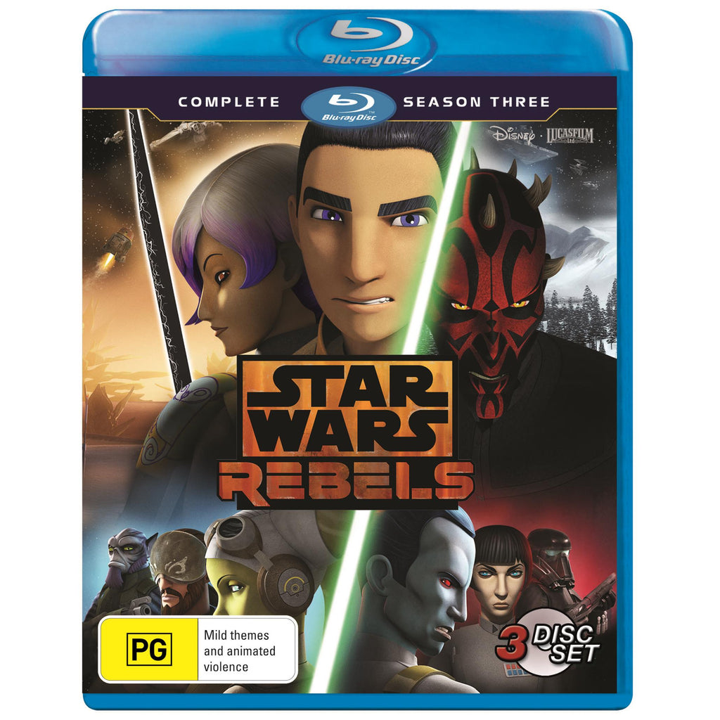 star wars rebels blu ray complete series