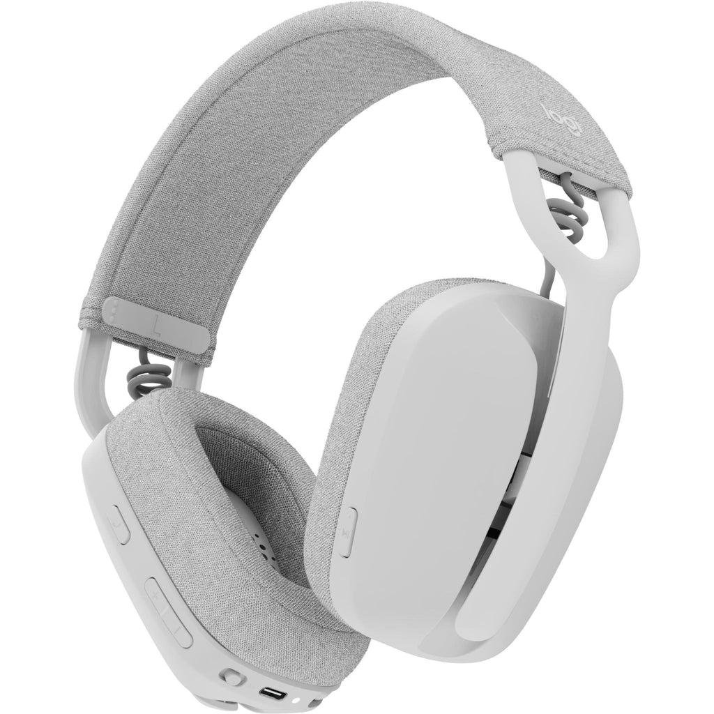 Logitech Zone Vibe Bluetooth Headset Off White JB Hi Fi