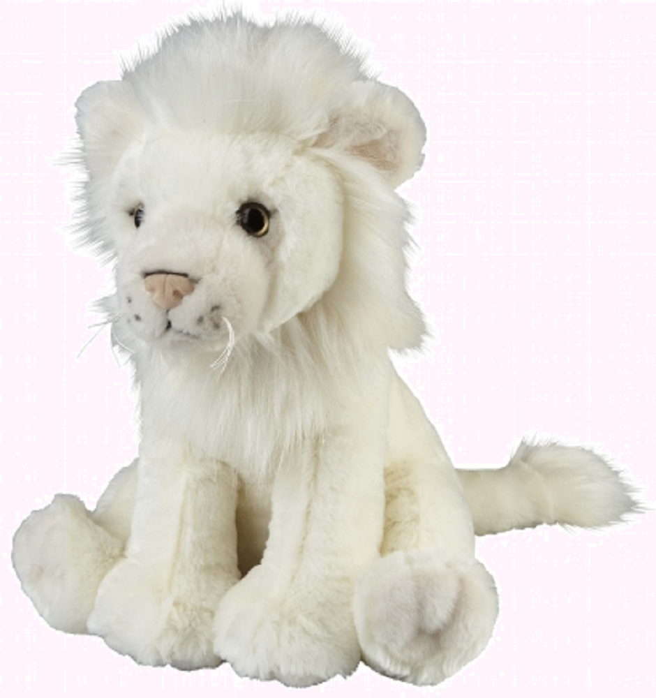 white lion soft toy