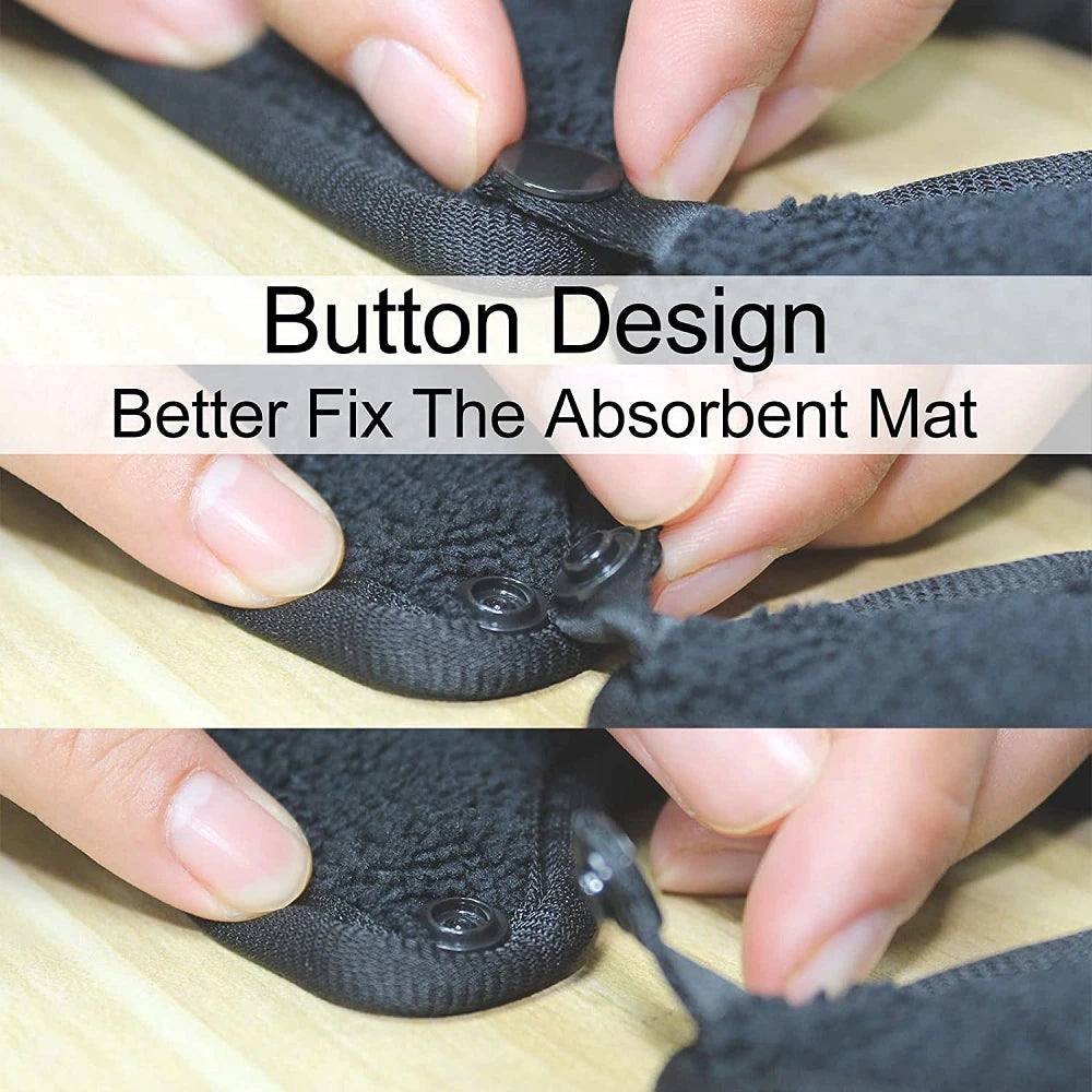 Ultra-Absorbent Anti-Splash Faucet Drying Matt