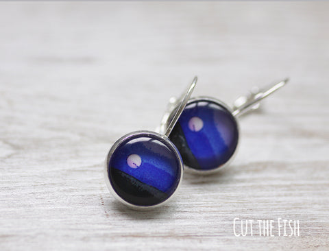 Full Moon Earrings