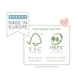 Carte naissance Bonjour Perle