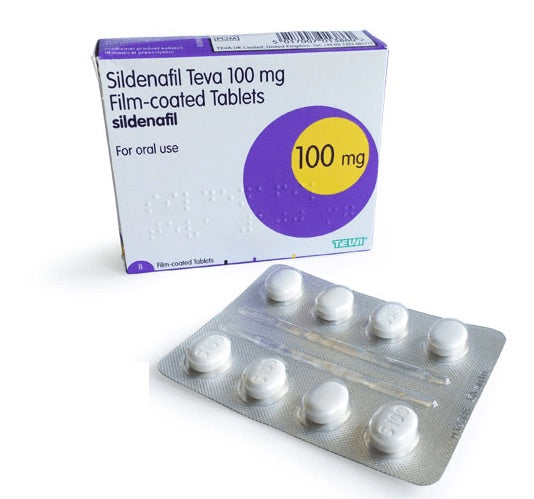 fejl toilet Mobilisere SILDENAFIL TEVA 100MG – Health Online