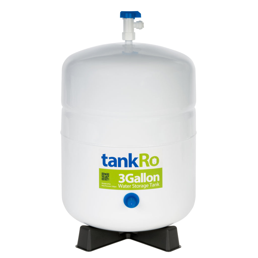SimPure 3.2 Gallon Residential Pre-Pressurized Water Storage Tank for RO Systems 