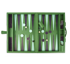 Pickett Emerald Large Backgammon Set