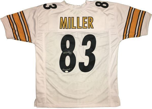 Mens Pittsburgh Steelers Heath Miller Nike Black Elite Jersey