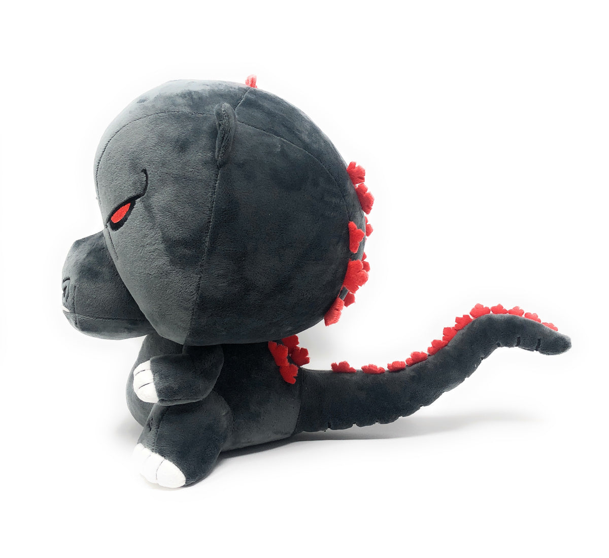 burning godzilla plush