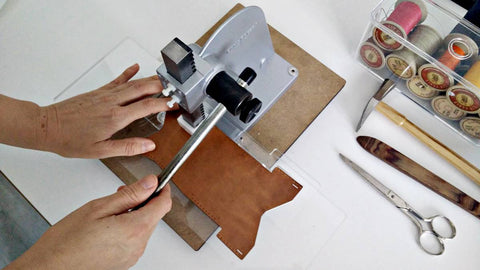 Leather-stamping