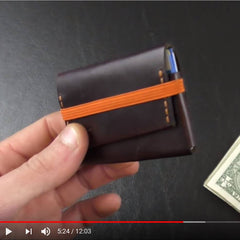 Minimalist Horween Chromexcel Leather Wallet