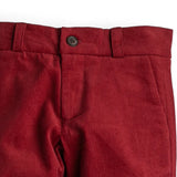 Boy Red Corduroy Trousers - Trousers - PEPA AND CO