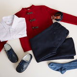 Classic Red & Blue Checked Shirt - SHIRT - PEPA AND CO