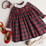 Classic Tartan Hairband with Big bow - Hair Accessories - PEPA AND CO