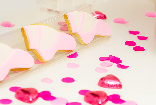 The Dessert Studio Ballet Slipper Cookies