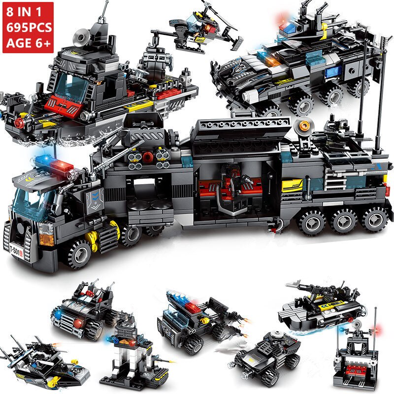 swat truck lego