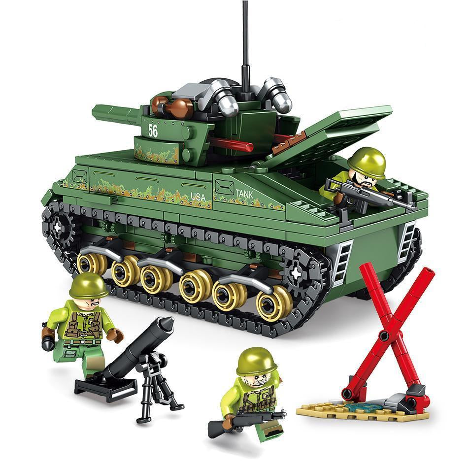 m4 sherman tank toy