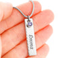 To My Smokin 'Hot Soulmate Birthstone Name Necklace Gift For Wife