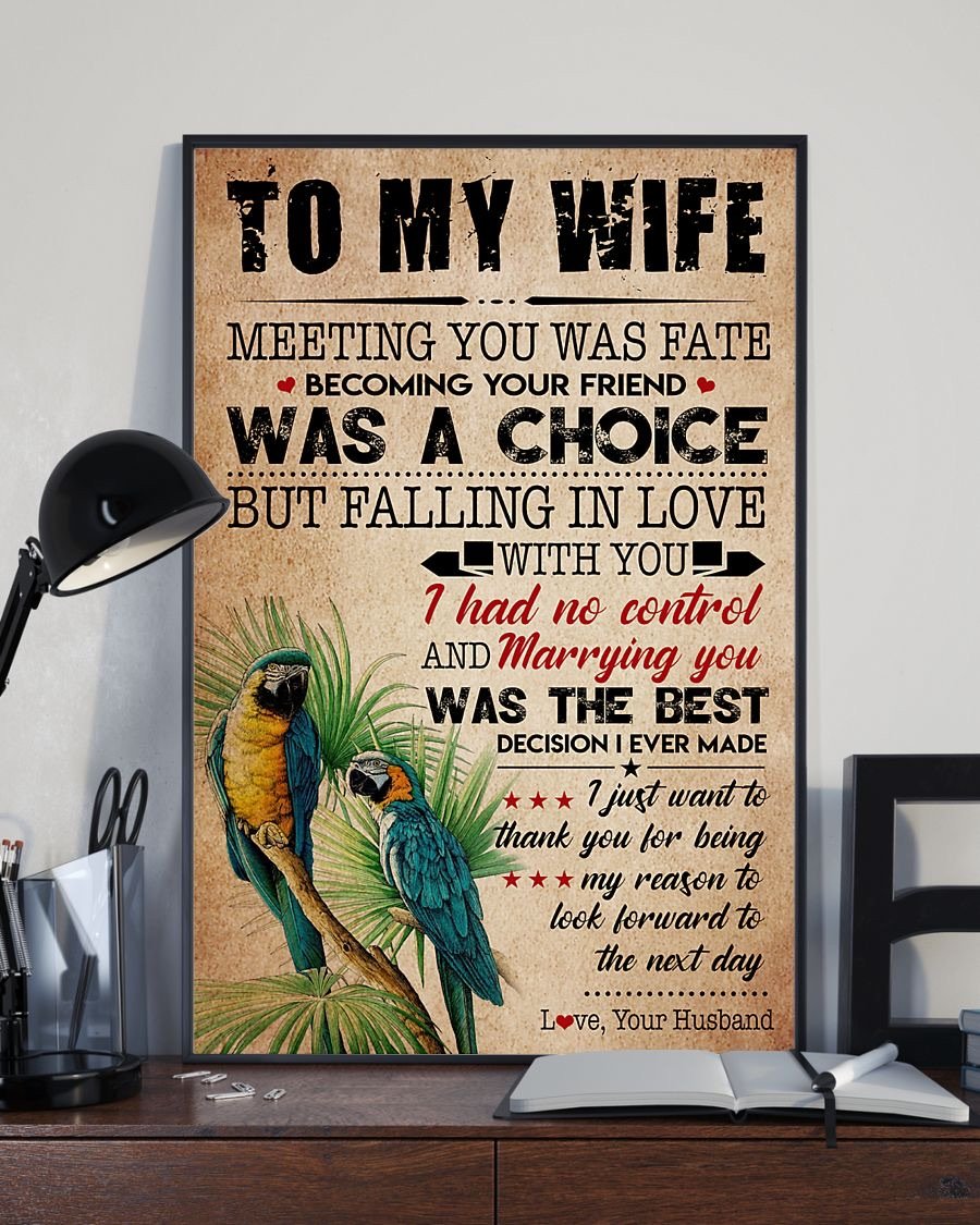 Gift For Wife Poster - Present For Wife