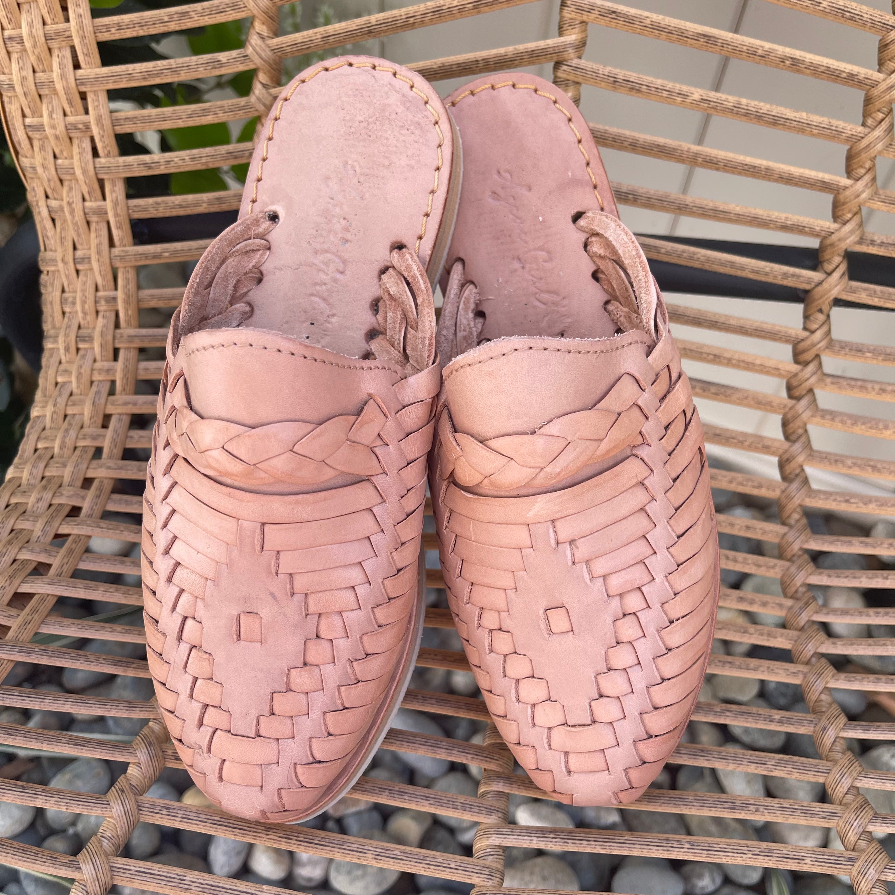 Slip On Huaraches Tan