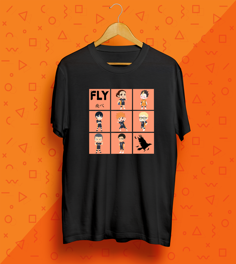 haikyuu t shirt india