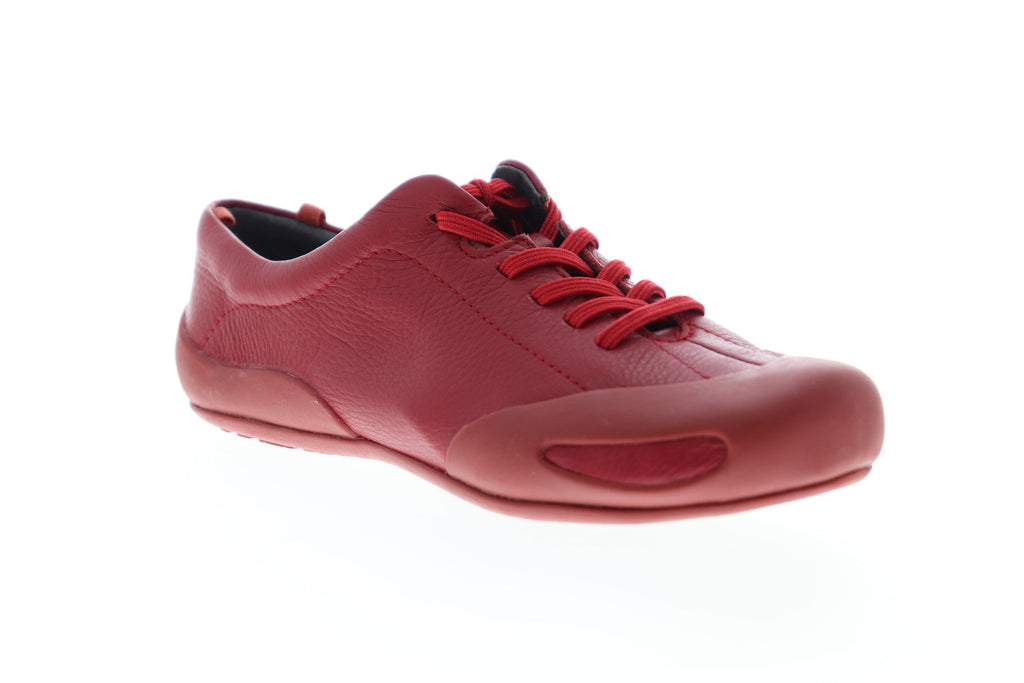 binnen moeder Ruimteschip Camper Peu Senda 20614-085 Womens Red Leather Low Top Euro Sneakers Sh -  Ruze Shoes