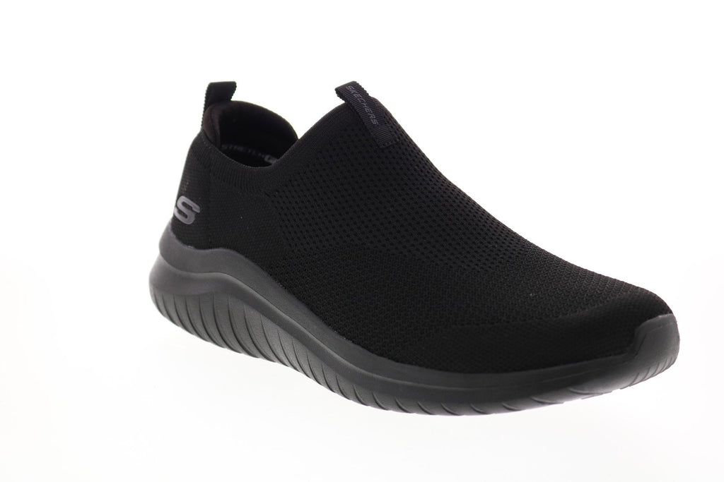 Skechers Ultra Flex Kwasi 232047 Mens Black Lifestyle Sneakers Sho - Shoes