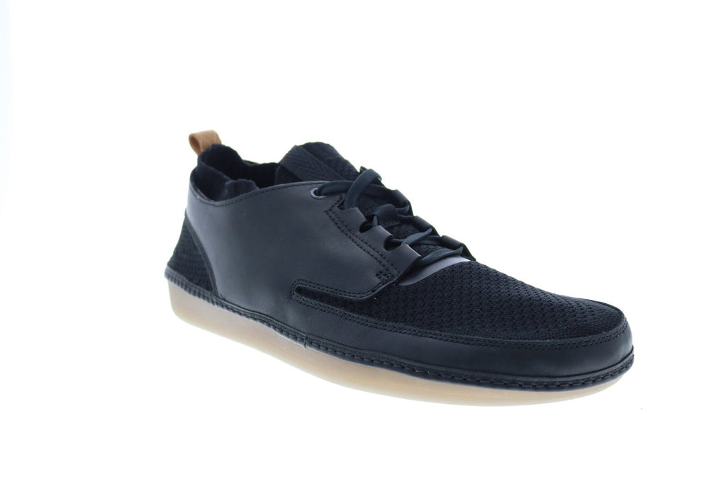 Clarks Nature Iv Black Mesh Lace Lifestyle Sneakers S - Ruze Shoes