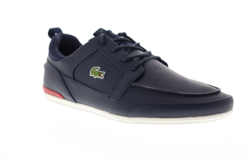 Lacoste 1 CMA Mens Blue Synthetic Lifestyle Sneakers Shoes Ruze Shoes