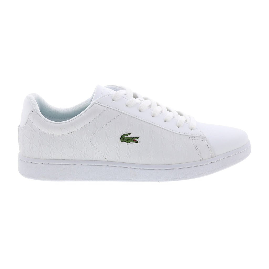 incrementar Automáticamente Gángster Lacoste Carnaby EVO 222 5 Mens White Leather Lifestyle Sneakers Shoes -  Ruze Shoes