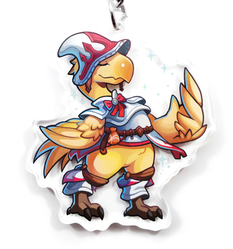 chocobo white mage