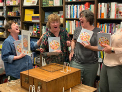 Teresa & friends at Blue Willow Bookshop