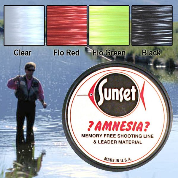 Sunset Amnesia Memory Free Monofilament Trace | 20lb / 9.1kg 100m - LURE ME - Online Fishing Tackle.