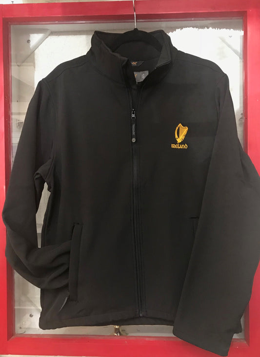 Men's Harp Black Full Zip Jacket