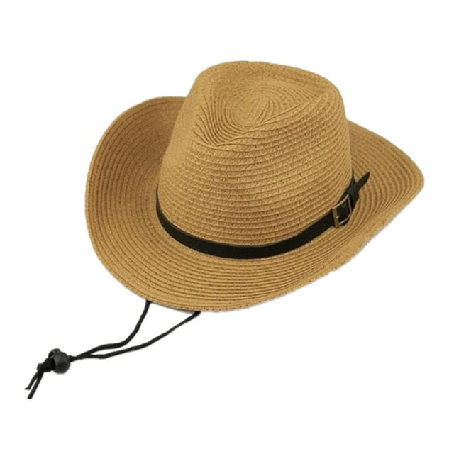 large brim straw cowboy hats