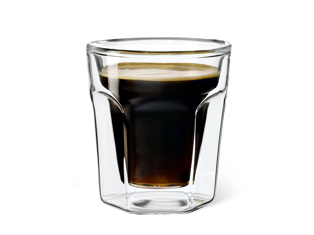 Dubbelwandig glas espresso 100 ml - 2 st – Exclusivithee